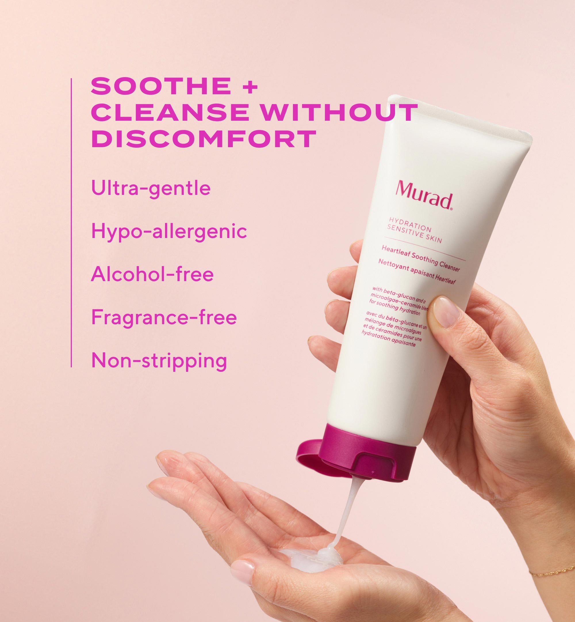 Heartleaf Soothing Face Cleanser for Sensitive and Eczema-Prone Skin