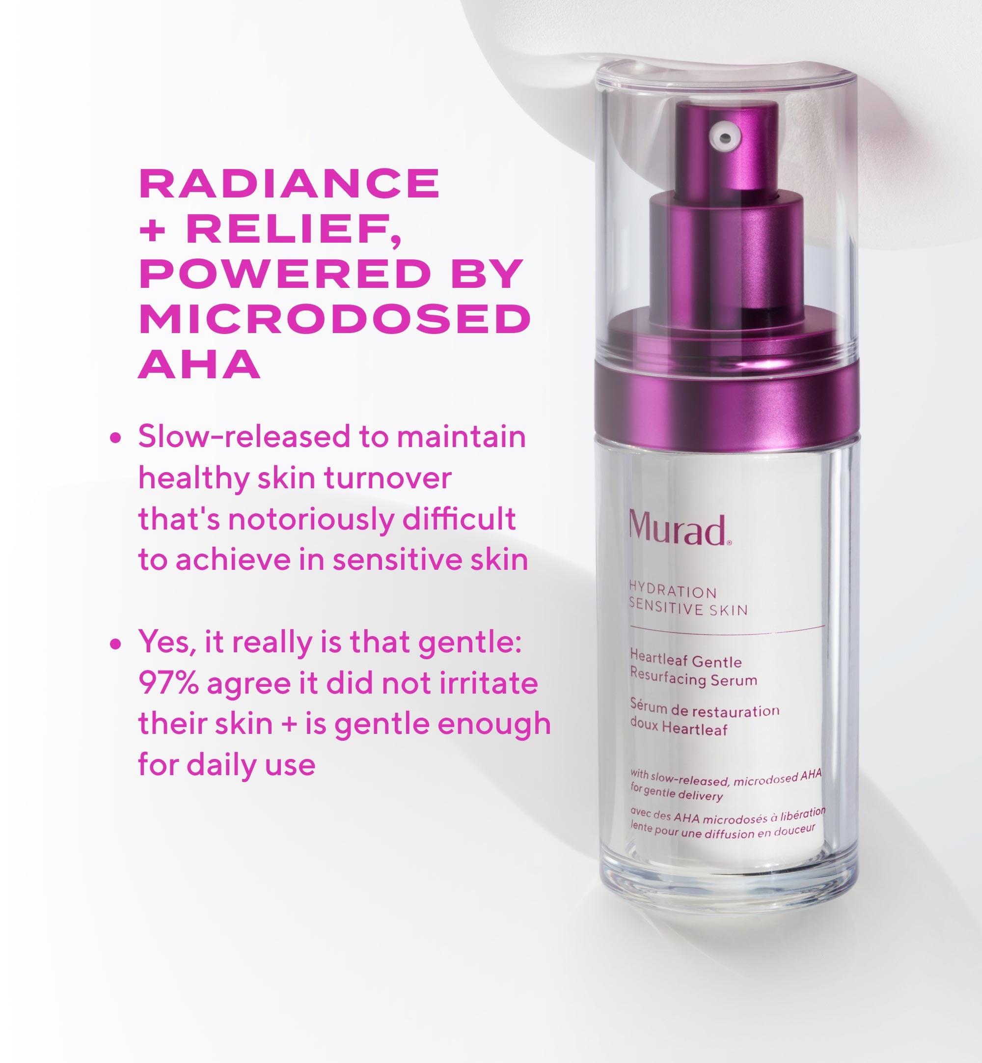 Gentle Glycolic Acid Resurfacing Serum for Sensitive Skin