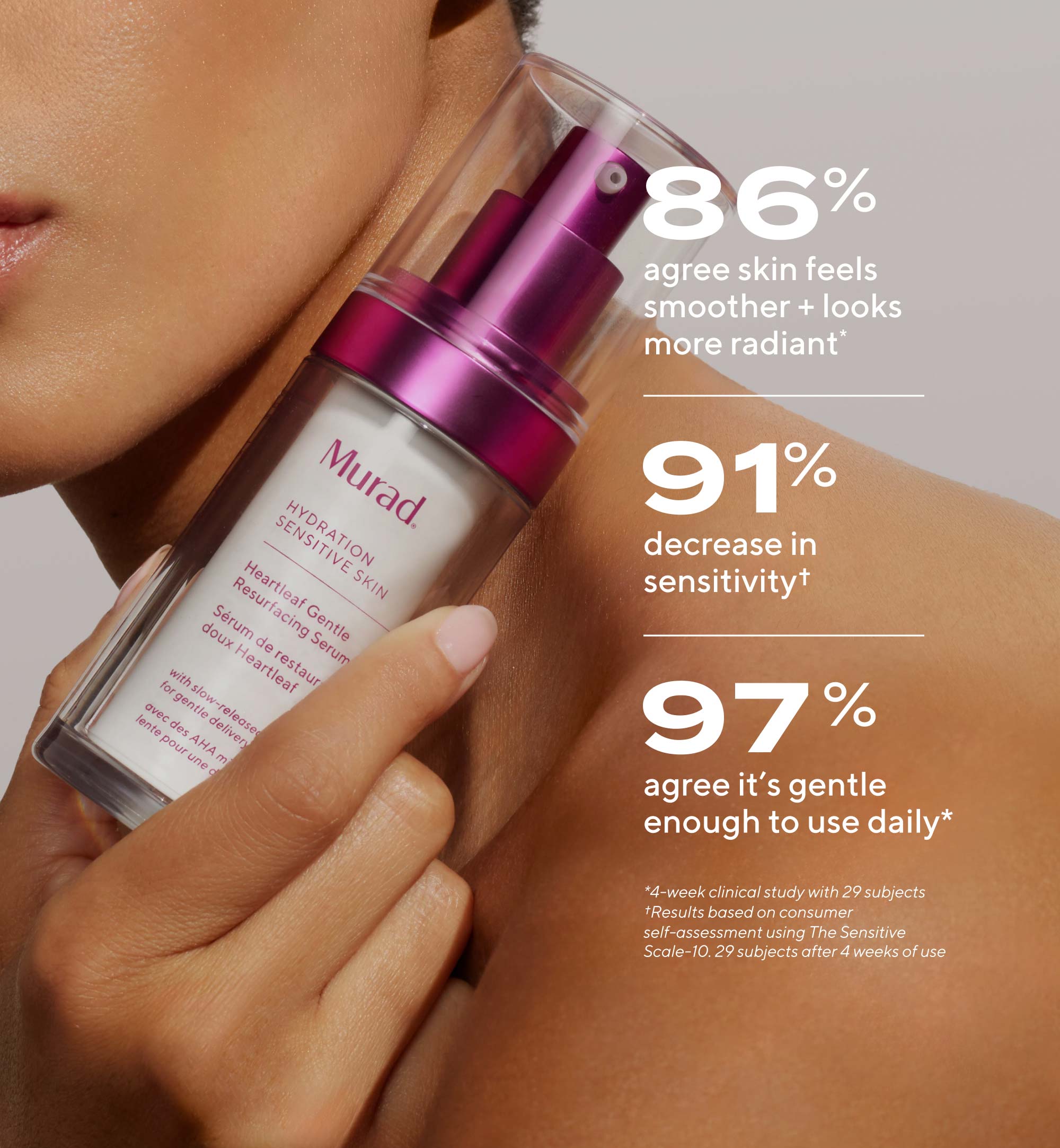 Gentle Glycolic Acid Resurfacing Serum for Sensitive Skin