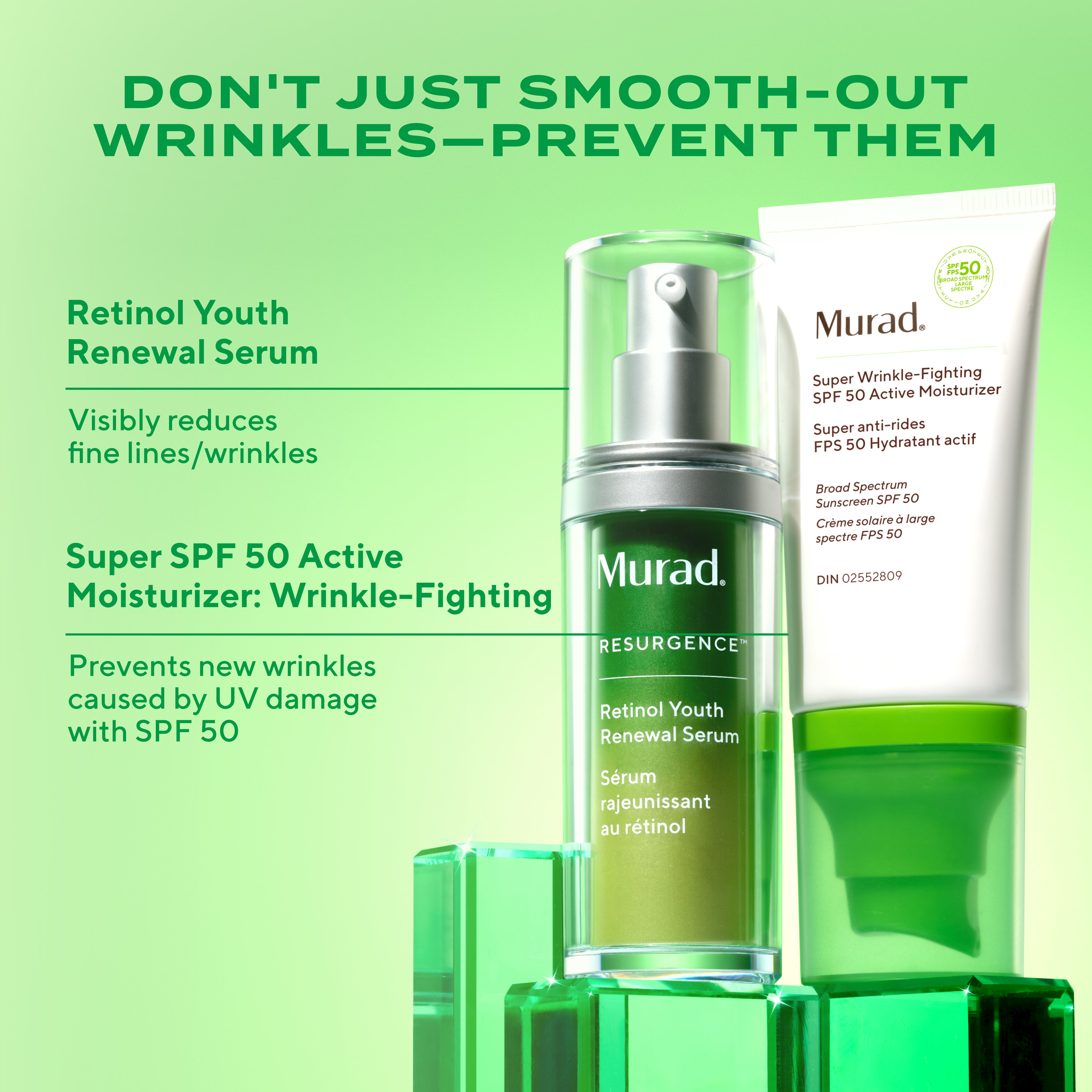 Super Wrinkle-Fighting SPF 50 Active Moisturizer