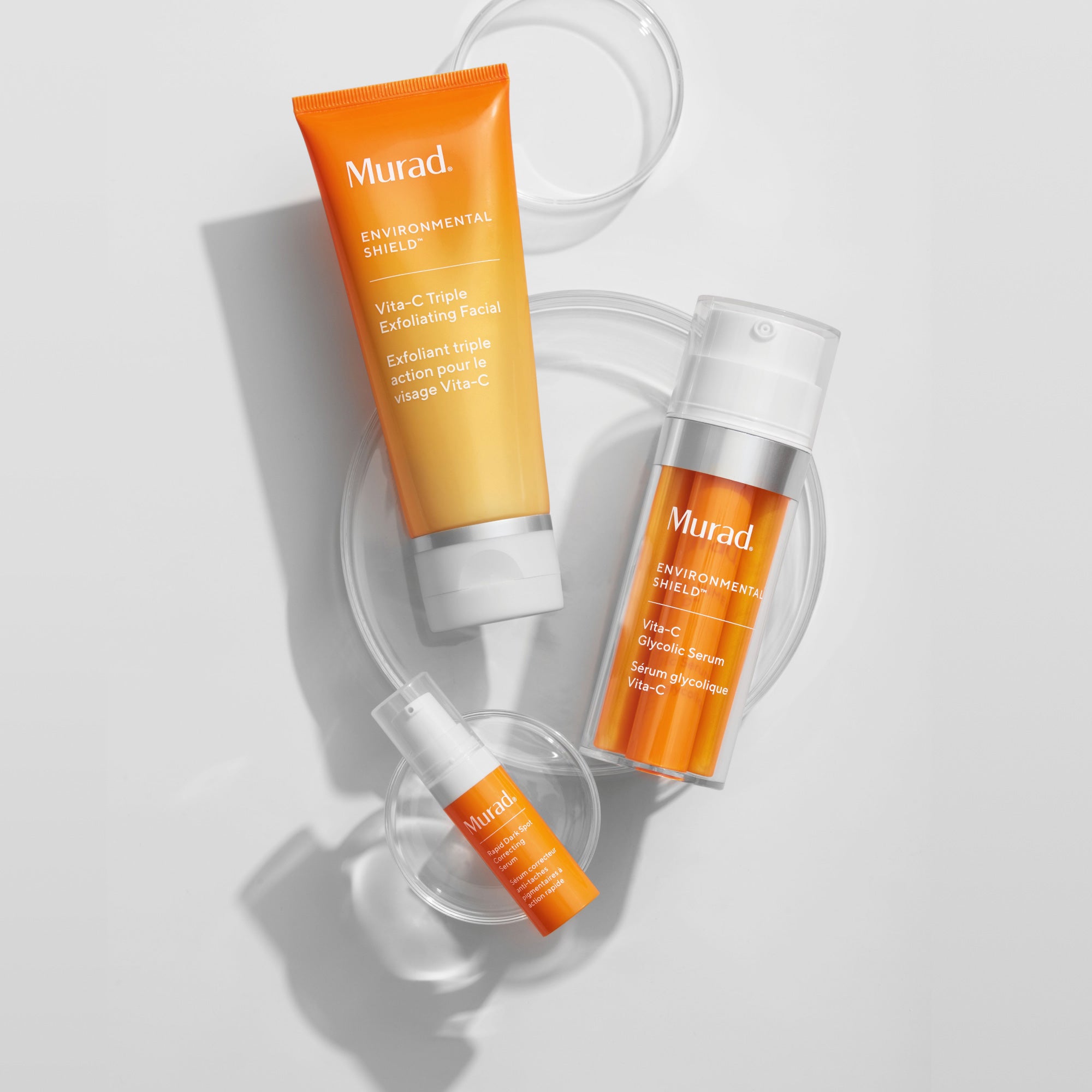 Soin du visage triple exfoliant Vita-C 
